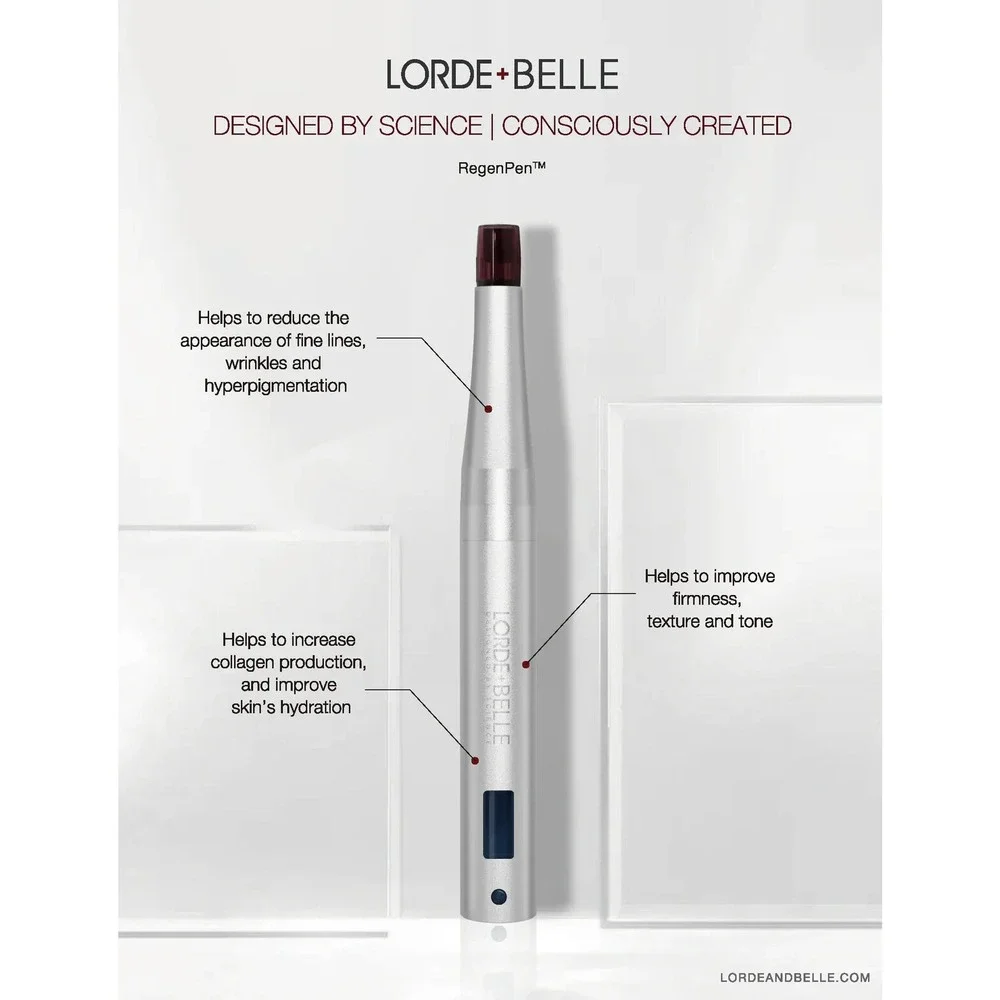 MSRP $299 LORDE+BELLE The Viral Regenpen Best Lip Plumper, Botox Alternative